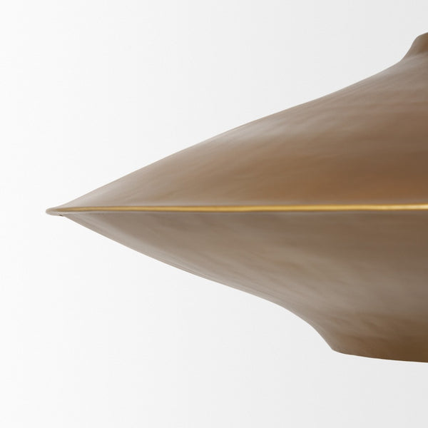 Mercana Titus Modern Minimalist Disc Pendant Light - Adjustable Height for Versatile Ambient Lighting 70913