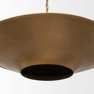 Mercana Titus Modern Minimalist Disc Pendant Light - Adjustable Height for Versatile Ambient Lighting 70913