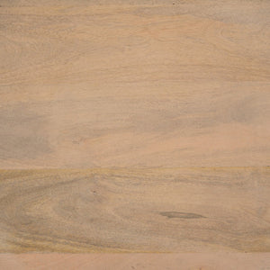 Mercana Takoda Versatile Tapered Drum Accent Table – Rustic Mango Wood Design for Any Room Decor Light Brown Wood 70877