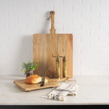 Mercana Khana Natural Solid Wood Square Serving Boards 70935