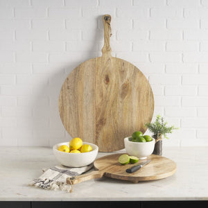Mercana Katora Premium Marble Bowl - Elegant Décor Accent for Home or Office, Perfect for Serving or Display White Marble | Small 70937