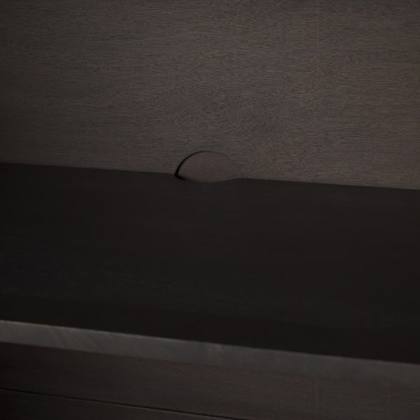 Mercana Wagner Accent Cabinet - Elegant Solid Wood Storage with Arched Design for Stylish Home Organization 71040