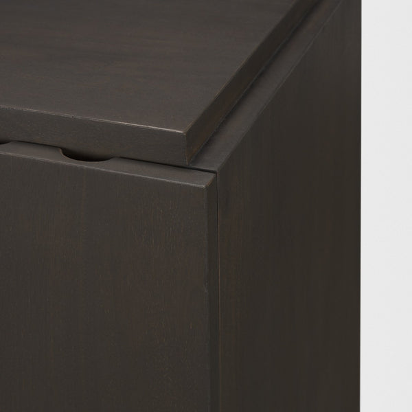 Mercana Wagner Accent Cabinet - Elegant Solid Wood Storage with Arched Design for Stylish Home Organization 71040