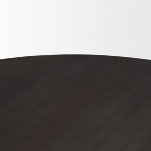 Mercana Tarro Solid Mango Wood Coffee Table with Unique Triangle Legs - Modern Centerpiece for Any Room 71006