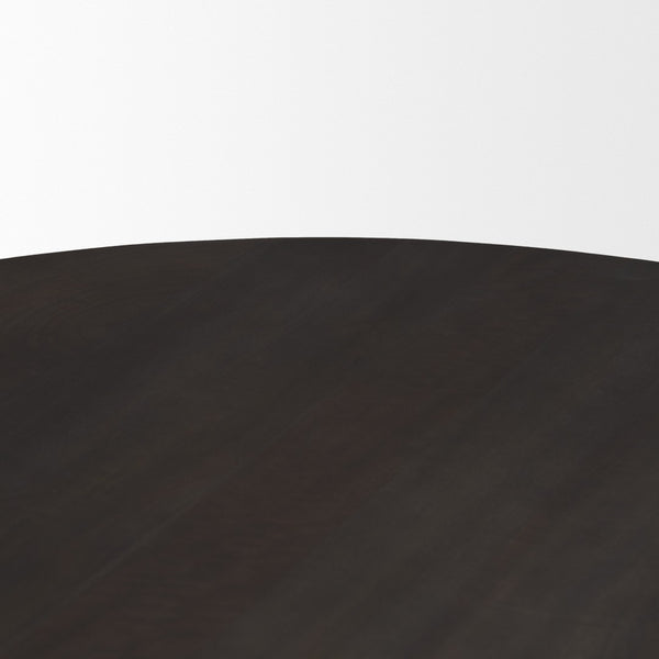 Mercana Tarro Solid Mango Wood Coffee Table with Unique Triangle Legs - Modern Centerpiece for Any Room 71006