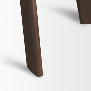 Mercana Welborn Modern Mango Wood Dining Table - Timeless Design for Family Gatherings and Stylish Spaces 72" Dk Brown Wood Top | Dk Brown Wood Legs 71057-AB