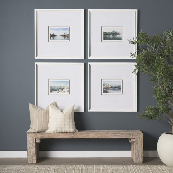 Mercana Jensen Decorative Cotton-Linen Pillow Cover in Soft Gray and Classic Plaid for Effortless Style 71098