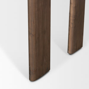 Mercana Sohan Oblong Desk - Timeless Craftsmanship with an Oval Top for Modern Home Office Elegance 70855