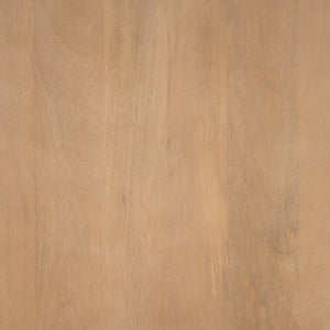 Mercana Wesson Coffee Table - Modern Solid Mango Wood Design for Contemporary and Rustic Living Spaces Light Brown Wood 71059