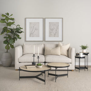 Mercana Halston 2 Piece Contemporary Sofa Set for Modern Living Spaces – Durable, Stylish, Easy-Care Design 70743-A