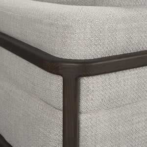 Mercana Warner Contemporary Sofa Set - Elegant Design with Durable Wood Frame and Easy-Clean Upholstery Gray Performance Fabric | 2 Piece Sofa Set A 71030-A