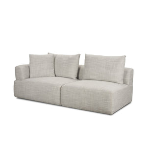 Mercana Warner Modern 3-Piece Sofa Set with Corner Piece – Luxurious Comfort, Durable Design & Stylish Appeal Gray Performance Fabric | 3 Piece Sectional Set D 71030-F