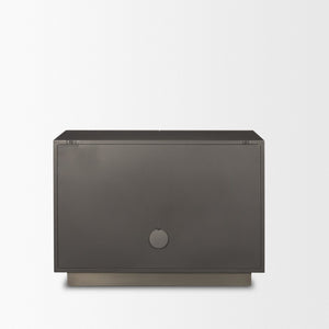 Mercana Roxdale Accent Cabinet - Unique Iron Craftsmanship with Modern Design for Stylish Storage Solutions 71073