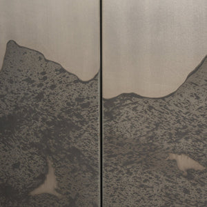 Mercana Roxdale Accent Cabinet - Unique Iron Craftsmanship with Modern Design for Stylish Storage Solutions 71073