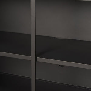 Mercana Roxdale Accent Cabinet - Unique Iron Craftsmanship with Modern Design for Stylish Storage Solutions 71073