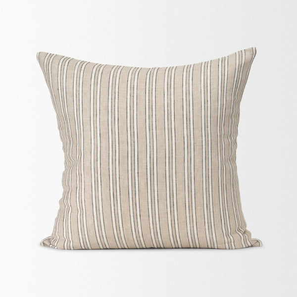 Mercana Jaxon Decorative Cotton-Linen Pillow Cover for Modern Living Spaces - Soft, Versatile Accent Piece 71097