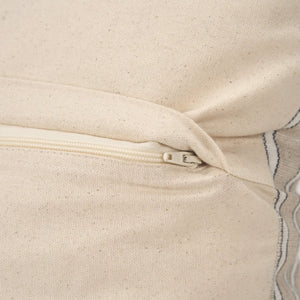 Mercana Jaxon Decorative Cotton-Linen Pillow Cover for Modern Living Spaces - Soft, Versatile Accent Piece 71097