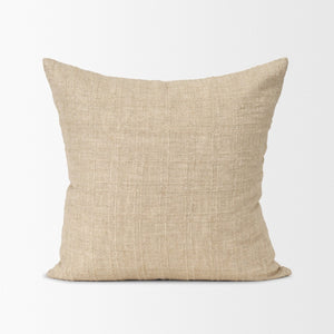 Mercana Jeren Textured Cotton-Linen Decorative Pillow Cover - Cozy, Versatile Home Accent for Any Décor 71099