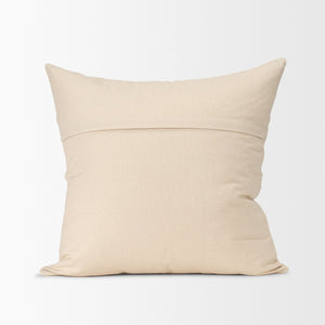Mercana Jenner Cotton-Linen Blend Decorative Pillow Cover - Versatile, Neutral Elegance for Any Space 71100