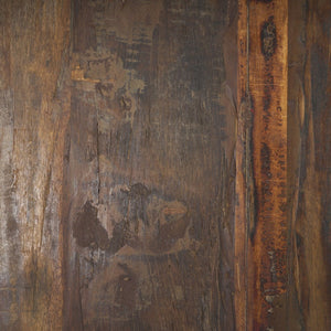 Mercana Estelle Rustic Brown Wood Bench - Handcrafted Charm with Unique Character for Versatile Home Décor 71036