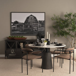 Mercana Radu Decorative Bull Accent - Modern Cast Aluminum Sculpture for Contemporary Home Décor & Styling 70719