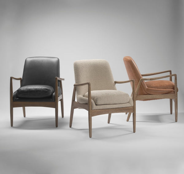 Mercana Westan Accent Chair - Stylish Mid-Century Design with Durable Upholstery for Cozy Living Spaces 69815