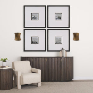 Mercana Letitia Sculptural Wall Sconce – Modern Hammered Design for Art Deco Elegance & Luxurious Glow 68777