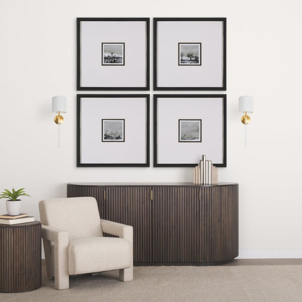 Mercana Santander II Contemporary Wall Sconce with Elegant Linen Shade for Warm, Inviting Illumination 65245