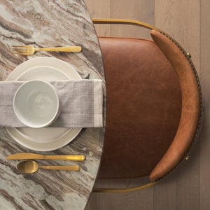 Mercana Hollyfield Dining Chair - Artisanal Design with Sculptural Elegance for Modern and Transitional Spaces 50413