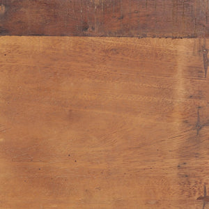 Mercana Jadine Set of 2 Rustic Wood Planters with Elegant Black Metal Frames for Indoor & Outdoor Decor Medium Brown | Rectangle 70157