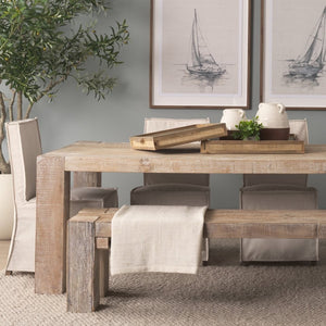 Mercana Tryna Beige and Matte Brown Vase - Stylish Honeypot Design for Fresh Blooms or Home Decor Accents Two Toned | Ceramic | Large 70994