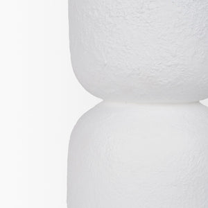 Mercana Everly Table Lamp - Modern Cement Base with Beige Shade for Ambient Lighting in Any Room Decor 69707