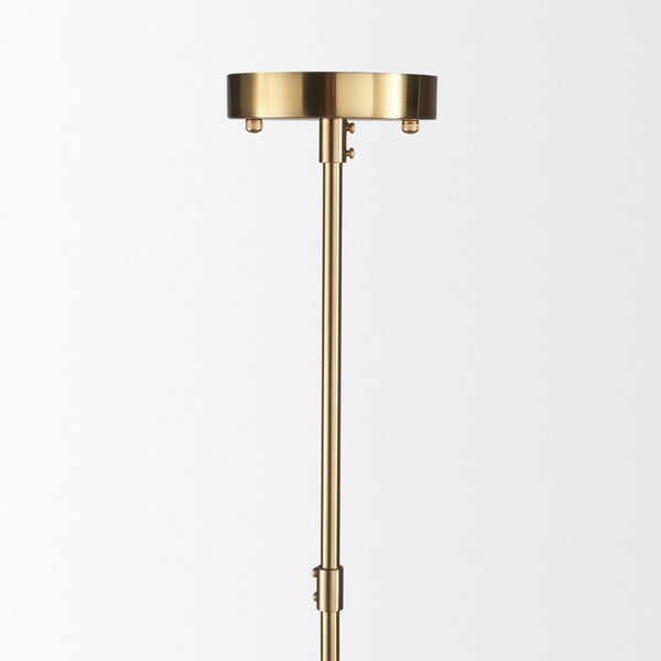 Mercana Elsa Clear Glass Chandelier with Six Bulbs - Luxurious Drum Design for Modern Elegance and Glamour 67139