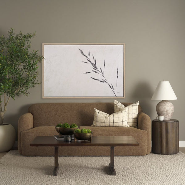 Mercana Jaela Decorative Pillow Cover - Chic Checkered Design for Modern and Rustic Home Interiors Beige | Black Stripes | 22x22 71086