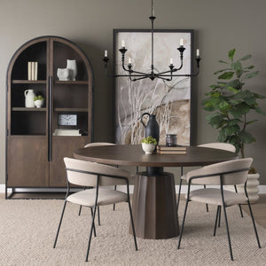 Mercana Gabriel Large Chandelier – Elevate Your Space with a Stunning Transitional Design for Modern Living Matte Black | Small 70694