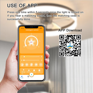 English Elm Ceiling Silent Dimmable LED Fan Light with Remote, Ultra-Quiet 21dB, 6-Speed Modern Thin Design Pink W1340120484