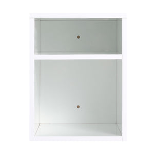 English Elm 42" Modern Floating Bathroom Vanity Set With Ceramic Sink & Storage Shelves For Elegant Spaces W999S00291