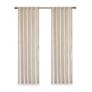 JLA Home 510 Design - Room Velvet Poly Velvet Window Panels with Metallic Sheen, Room-Darkening Privacy and OEKO-TEX Safety PMID 84 L x 37 W x 0.13H 5DS40-0152