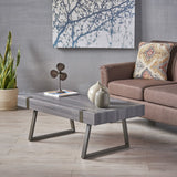 Christopher Knight Home® - Noble House - Abitha Faux Wood Coffee Table