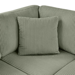 English Elm Swivel Barrel Accent Chair Chenille Tufted Round Club Seat for Living Room Lounge N719S002060F