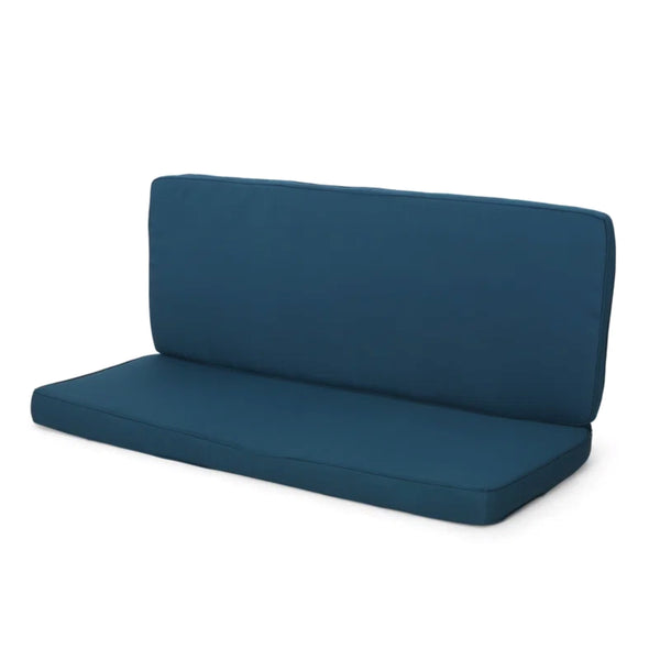 English Elm Christopher Knight Home® - Carolina Outdoor Loveseat Cushion Set - Plush Dark Teal Seat & Back Cushions For Stylish Comfort N775P270133T