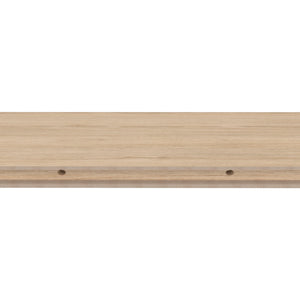 English Elm Iva Floating Shelf Set of 2 in Light Pine Melamine — Recessed 31.5" Wide Decorative Storage Solution B128P237135