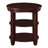 OSP Home Furnishings Lane End Table Espresso