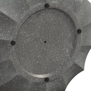 English Elm 35.43" Modern Waterproof Cement Coffee Table – Durable MgO Design, 220lb Capacity, Indoor & Outdoor Stylish Centerpiece Grey W757P246396