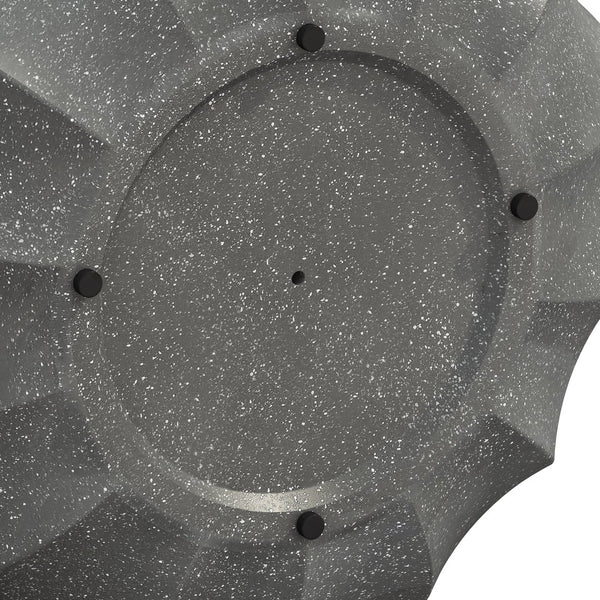 English Elm 35.43" Modern Waterproof Cement Coffee Table – Durable MgO Design, 220lb Capacity, Indoor & Outdoor Stylish Centerpiece Grey W757P246396