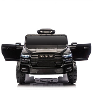 English Elm Licensed Dodge Ram 3500 12v Kids Ride on Truck with Parental Remote and Rear Suspension W1578P346247