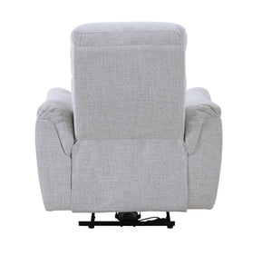 English Elm Eastre Gray Chenille 3-Piece Power Motion Living Room Set with USB & Type-C Ports, Reclining Comfort B2726S00525