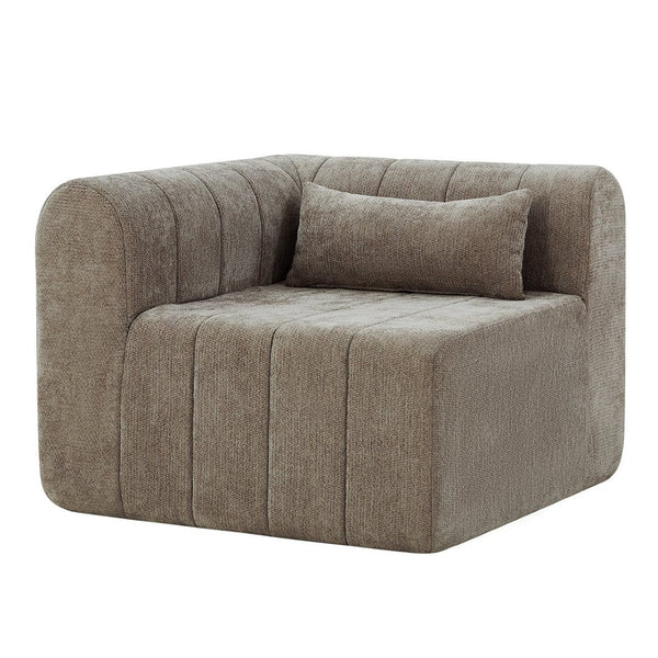 English Elm Part Modular Cloud Sectional Foam Lounge Sofa Stain Resistant Low Profile Living Room N767P346279E