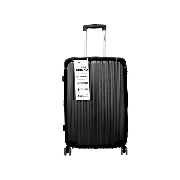 English Elm 4-piece Abs Hard Shell Luggage Set with Swivel Wheels Carry on and Checked Travel T3292P345660