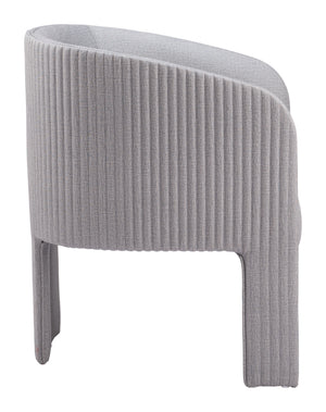 Hull Accent Chair Slate Gray 110105 Zuo Modern